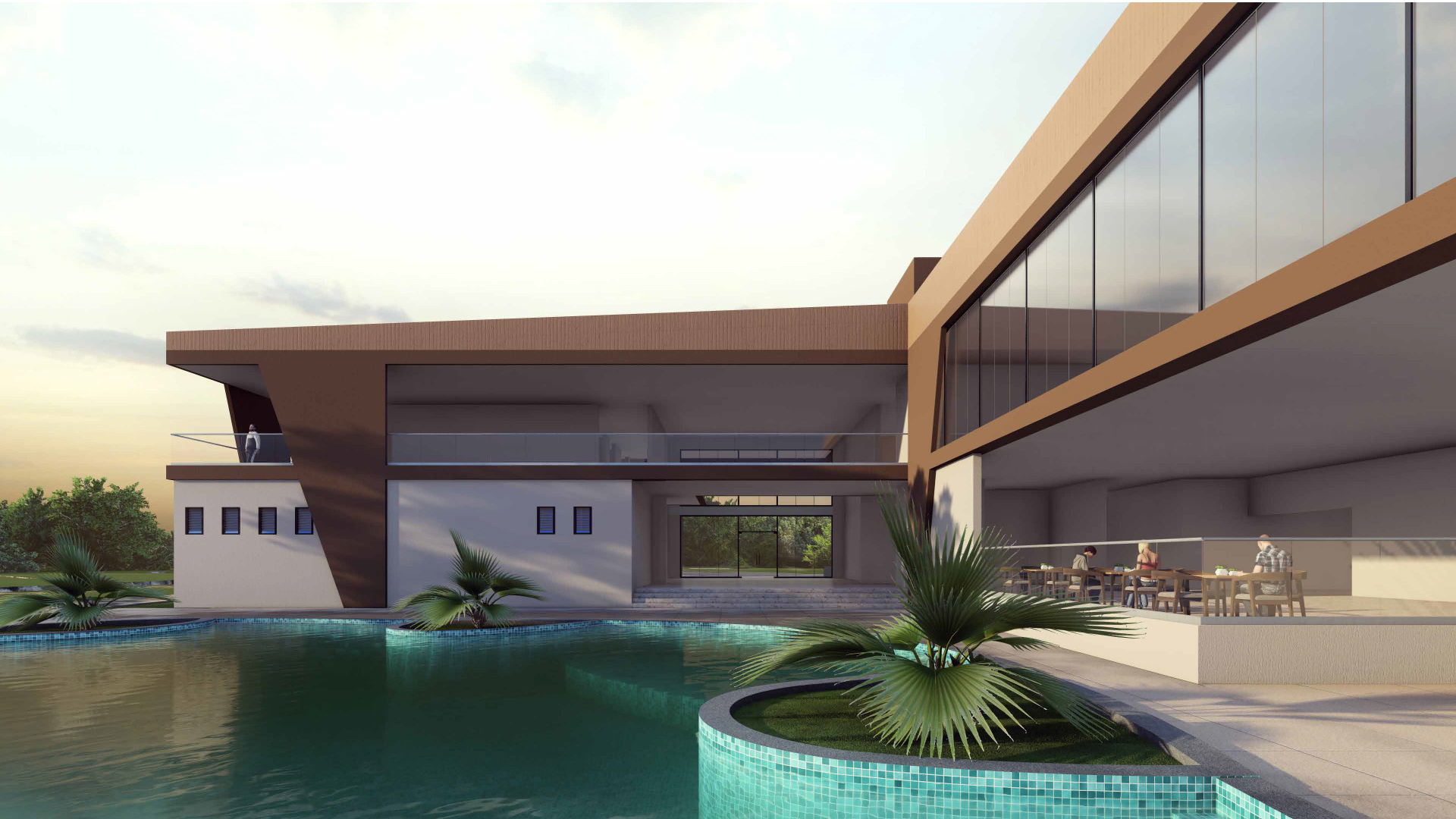 Ivy County Modern Spaaces swimming pool