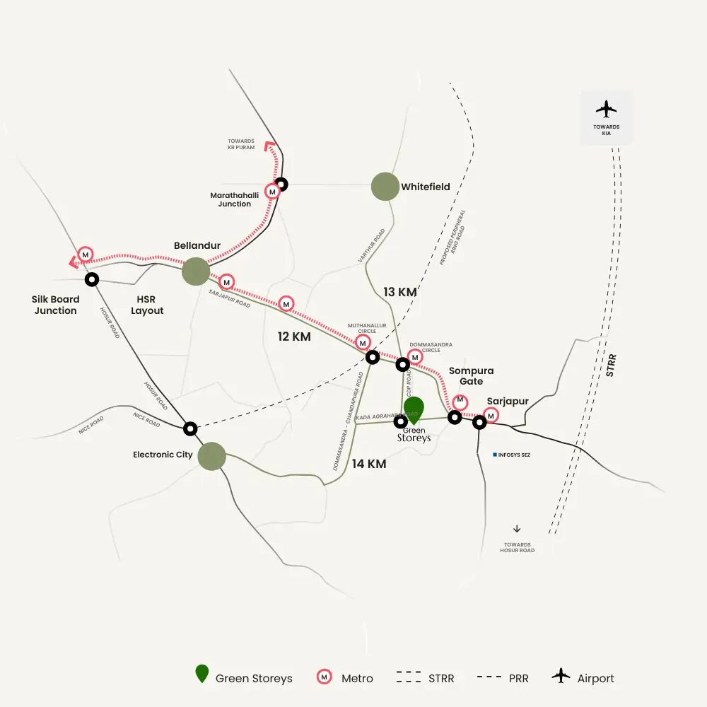 green storeys location