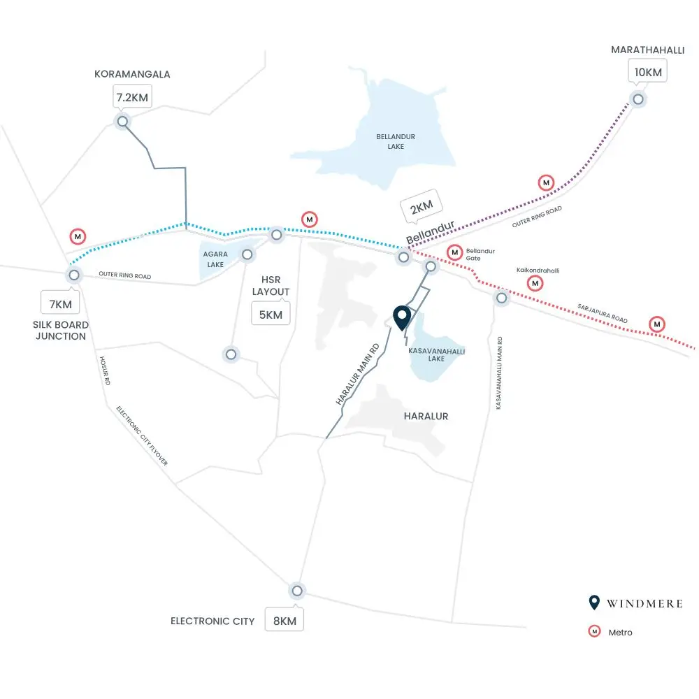 windmere by modern spaaces location