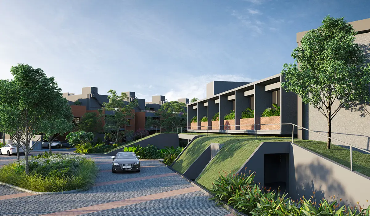 soulace villas by modern spaaces Clubhouse